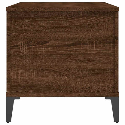 vidaXL Couchtisch Braun Eichen-Optik 90x44,5x45 cm Holzwerkstoff