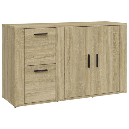 vidaXL Buffet Sonoma chêne 100x33x59,5 cm Bois d'ingénierie