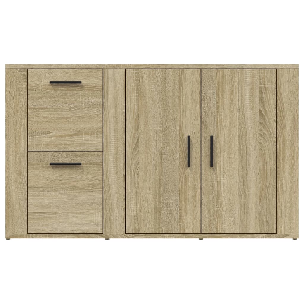vidaXL Buffet Sonoma chêne 100x33x59,5 cm Bois d'ingénierie