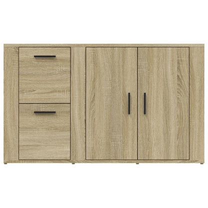 vidaXL Buffet Sonoma chêne 100x33x59,5 cm Bois d'ingénierie