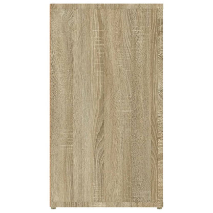 vidaXL Buffet Sonoma chêne 100x33x59,5 cm Bois d'ingénierie