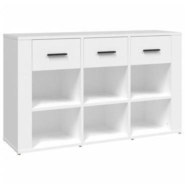 vidaXL Buffet blanc 100x30x59,5 cm en bois d'ingénierie