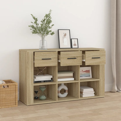 vidaXL Bahut chêne Sonoma 100x30x59,5 cm Bois d'ingénierie