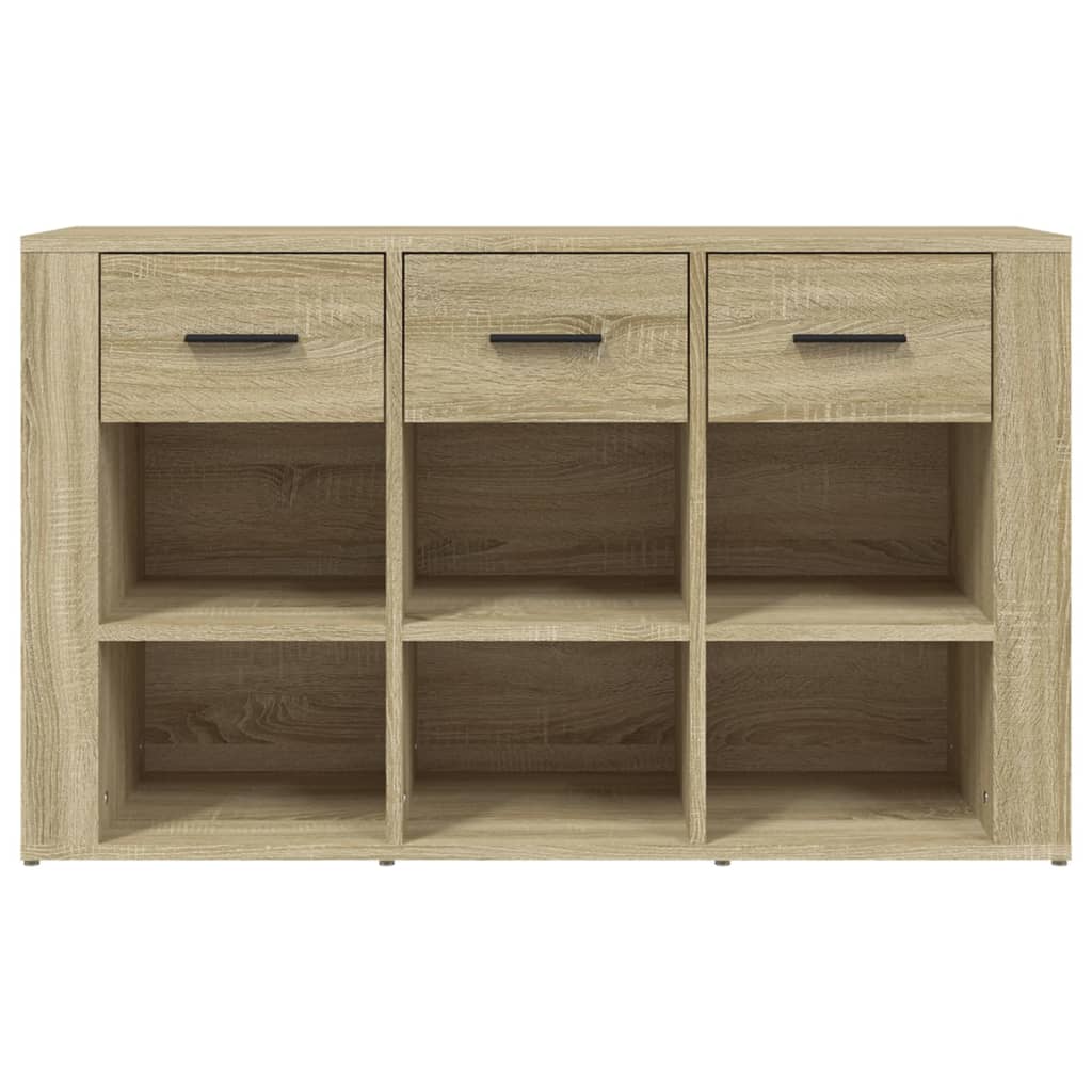 vidaXL Bahut chêne Sonoma 100x30x59,5 cm Bois d'ingénierie