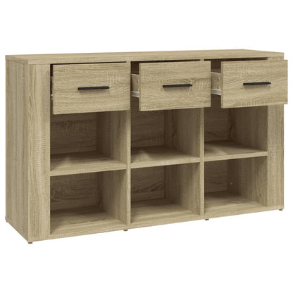 vidaXL Bahut chêne Sonoma 100x30x59,5 cm Bois d'ingénierie