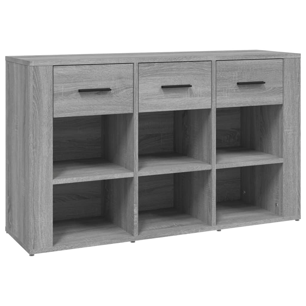 vidaXL Buffet bas gris Sonoma 100x30x59,5 cm en bois d'ingénierie