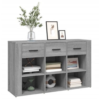 vidaXL Buffet bas gris Sonoma 100x30x59,5 cm en bois d'ingénierie