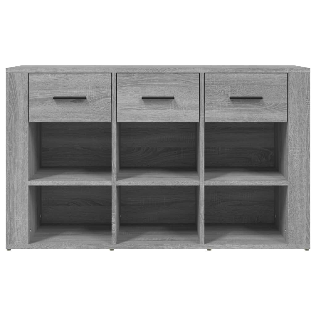 vidaXL Buffet bas gris Sonoma 100x30x59,5 cm en bois d'ingénierie