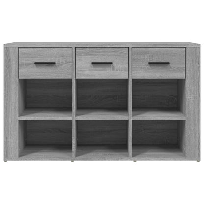 vidaXL Buffet bas gris Sonoma 100x30x59,5 cm en bois d'ingénierie