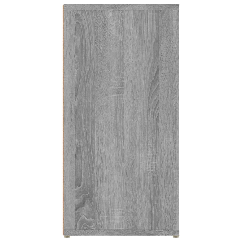 vidaXL Buffet bas gris Sonoma 100x30x59,5 cm en bois d'ingénierie