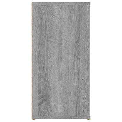 vidaXL Buffet bas gris Sonoma 100x30x59,5 cm en bois d'ingénierie