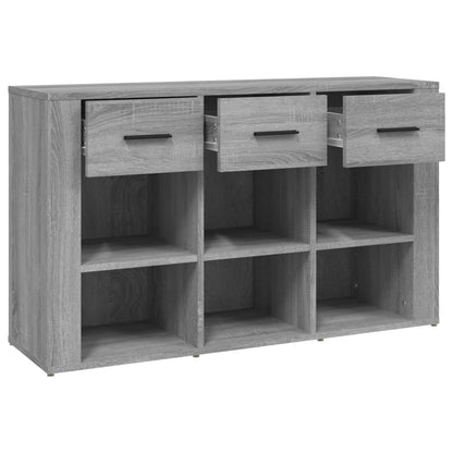 vidaXL Buffet bas gris Sonoma 100x30x59,5 cm en bois d'ingénierie