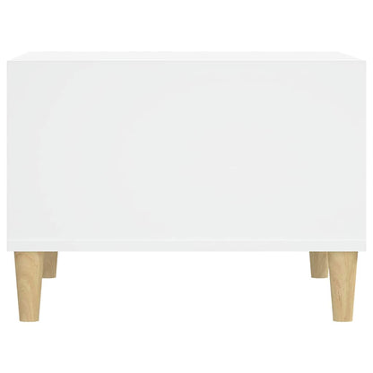 vidaXL Couchtisch Weiß 60x50x36,5 cm Holzwerkstoff