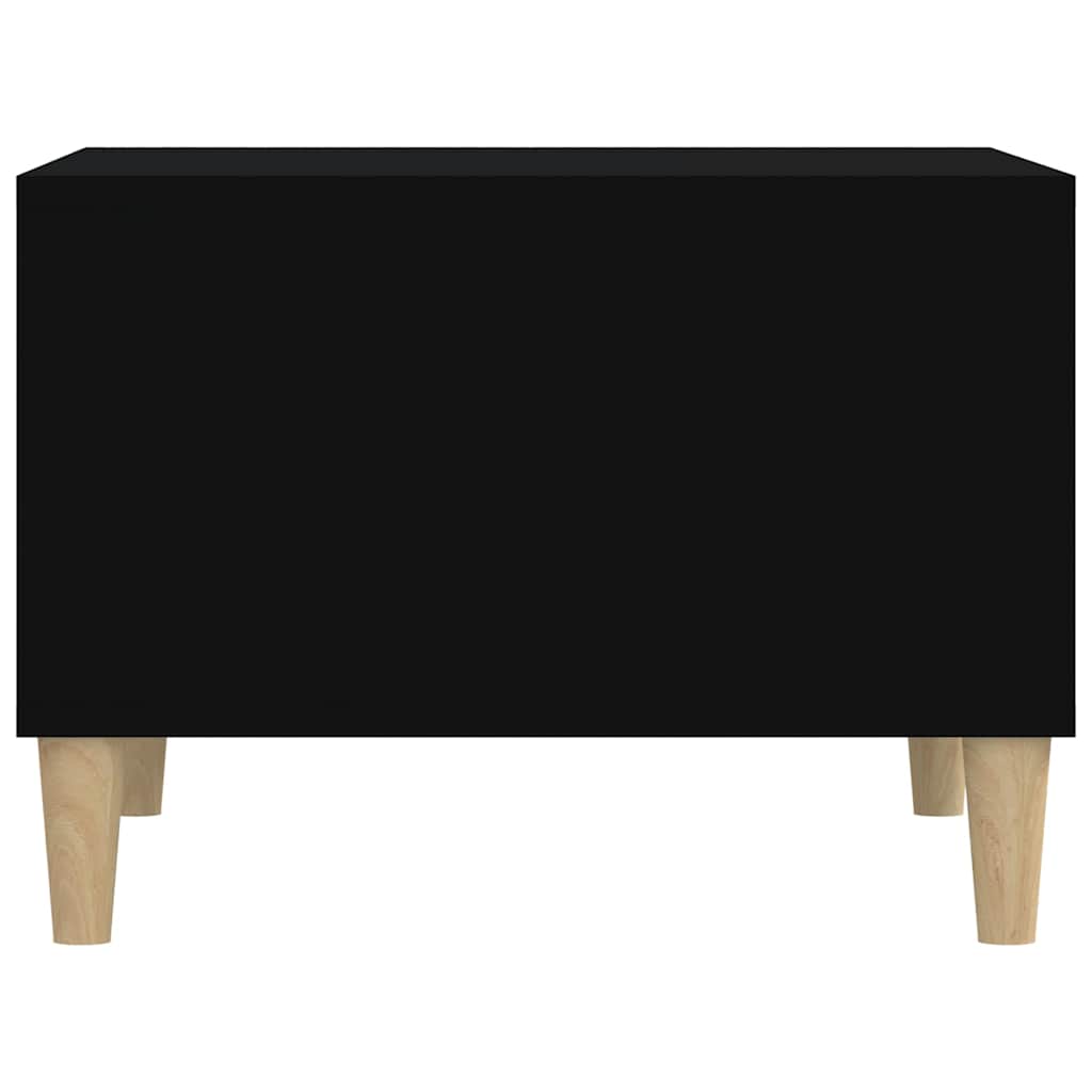 vidaXL Couchtisch Schwarz 60x50x36,5 cm Holzwerkstoff