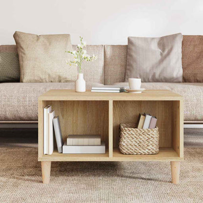 vidaXL Couchtisch Sonoma-Eiche 60x50x36,5 cm Holzwerkstoff