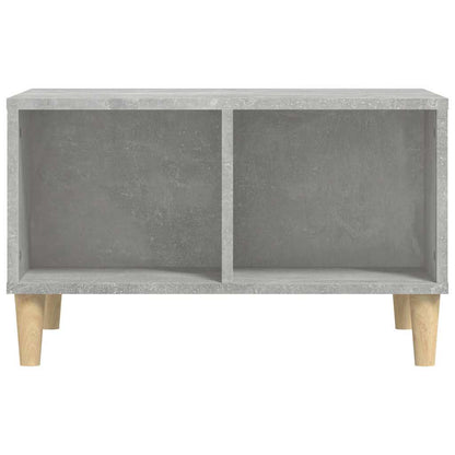 vidaXL Table basse gris béton 60x50x36,5 cm Bois d'ingénierie