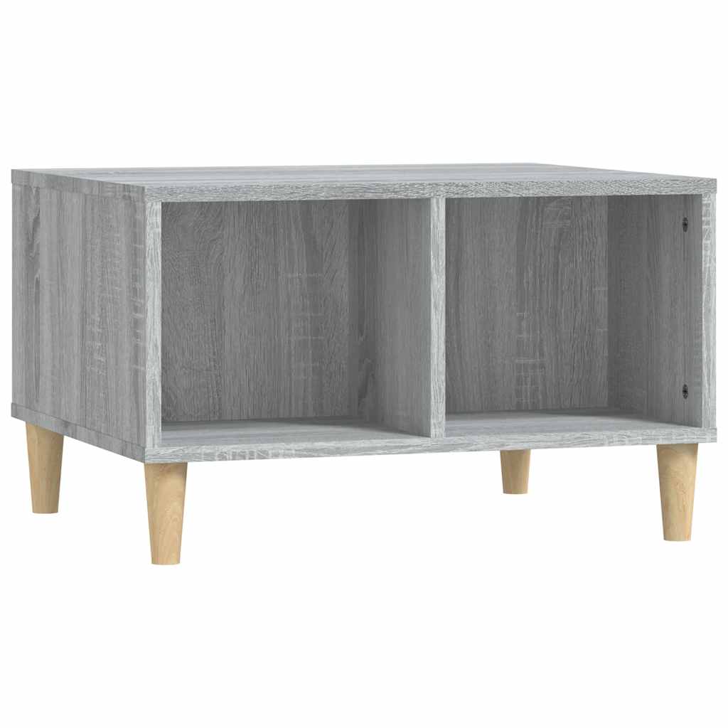 vidaXL Couchtisch Grau Sonoma 60x50x36,5 cm Holzwerkstoff