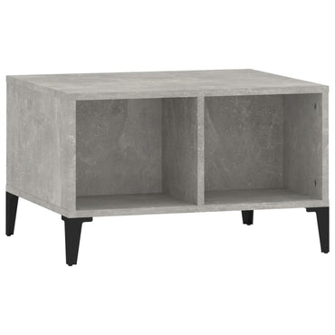 vidaXL Couchtisch Betongrau 60x50x36,5 cm Holzwerkstoff