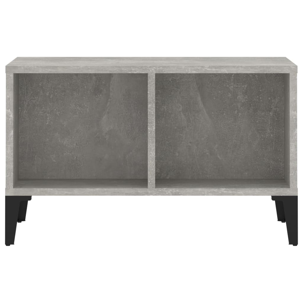 vidaXL Couchtisch Betongrau 60x50x36,5 cm Holzwerkstoff