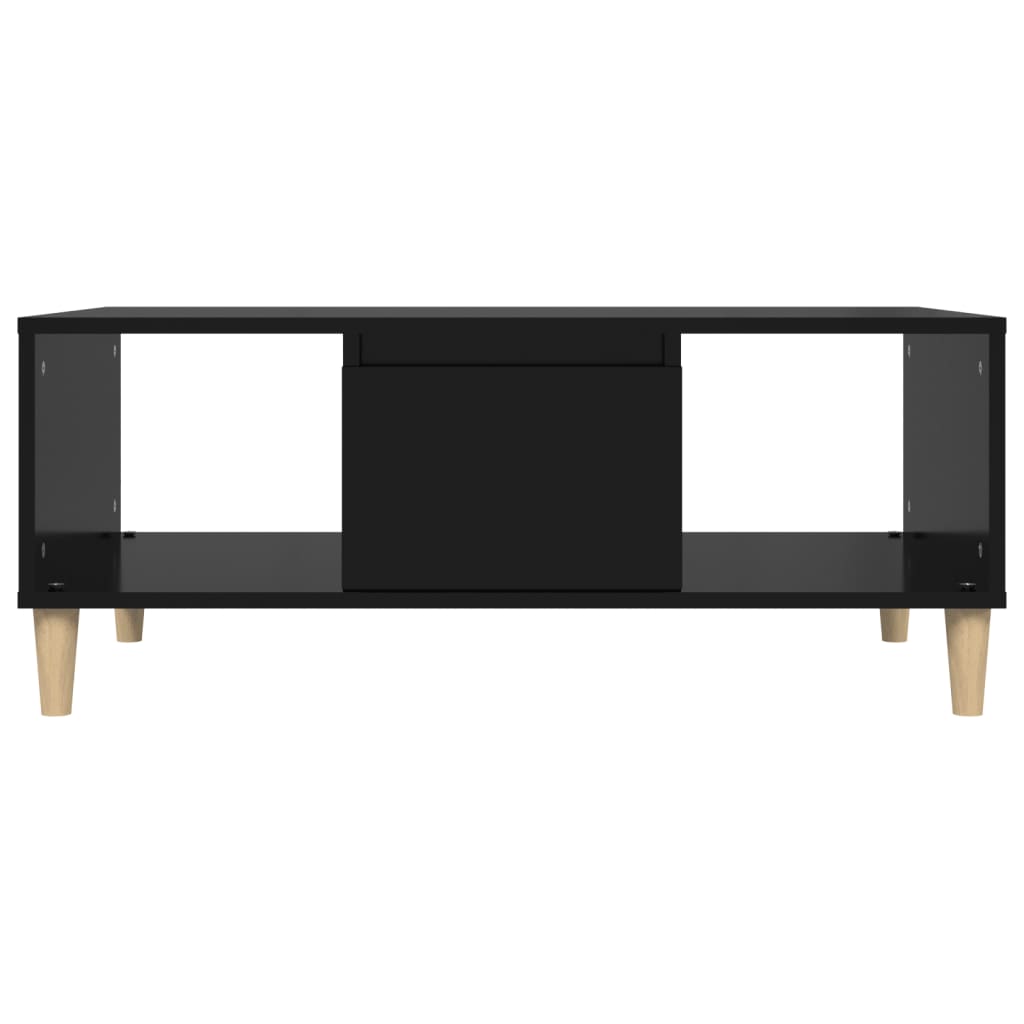 vidaXL Couchtisch Schwarz 90x50x36,5 cm Holzwerkstoff