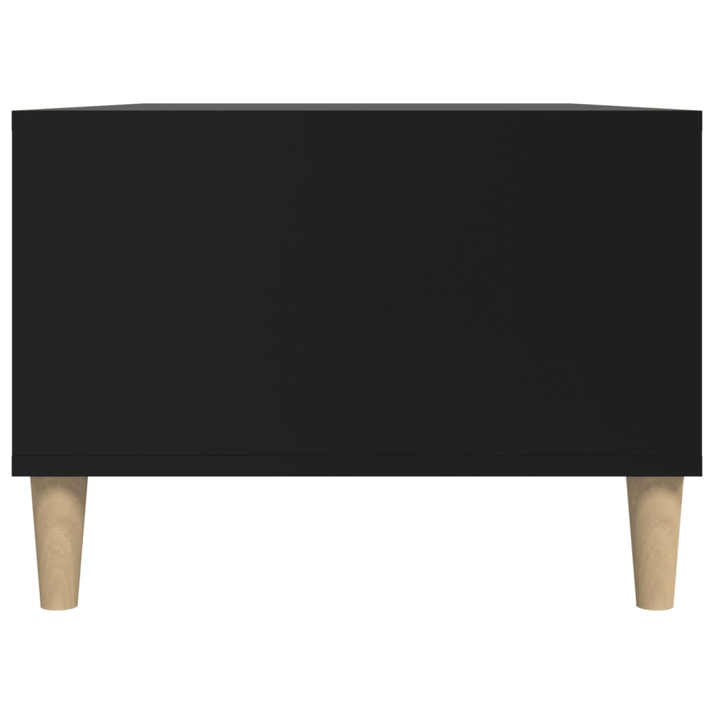 vidaXL Couchtisch Schwarz 90x50x36,5 cm Holzwerkstoff