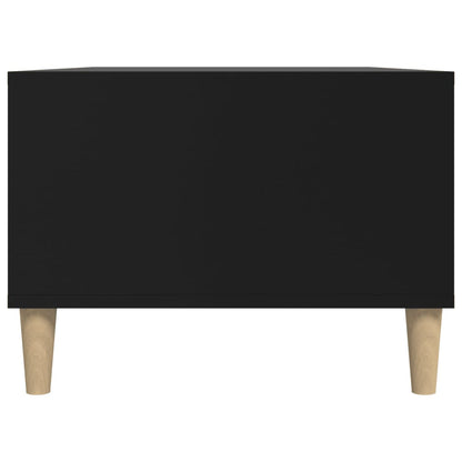 vidaXL Couchtisch Schwarz 90x50x36,5 cm Holzwerkstoff