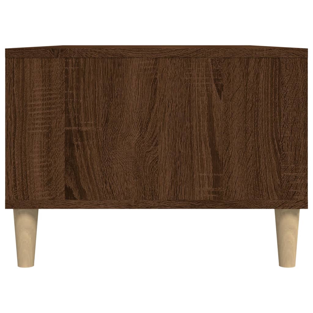 vidaXL Couchtisch Braun Eichen-Optik 90x50x36,5 cm Holzwerkstoff
