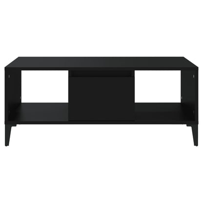 vidaXL Couchtisch Schwarz 90x50x36,5 cm Holzwerkstoff