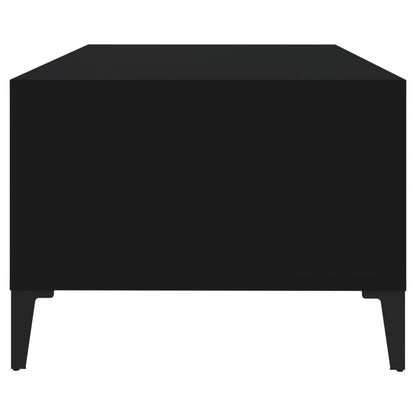 vidaXL Couchtisch Schwarz 90x50x36,5 cm Holzwerkstoff
