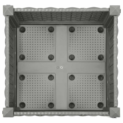 vidaXL Carré potager 40x40x23 cm en polypropylène