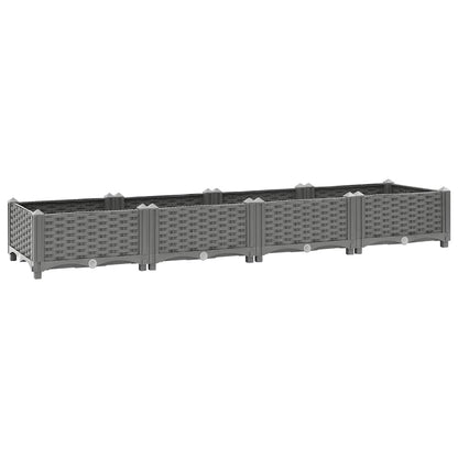 vidaXL Carré potager 160x40x23 cm en polypropylène