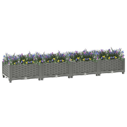 vidaXL Carré potager 160x40x23 cm en polypropylène
