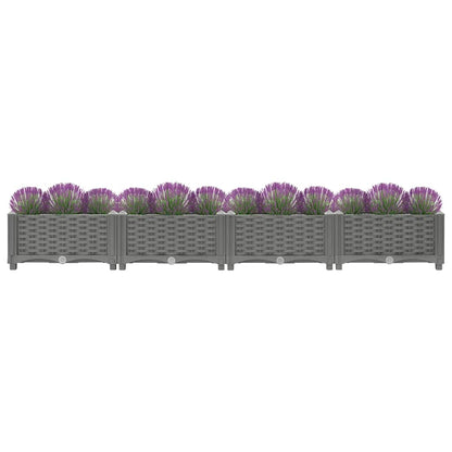 vidaXL Carré potager 160x40x23 cm en polypropylène
