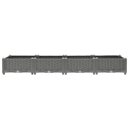 vidaXL Carré potager 160x40x23 cm en polypropylène