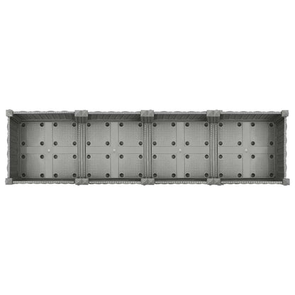 vidaXL Carré potager 160x40x23 cm en polypropylène