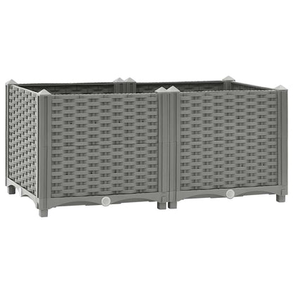 vidaXL Jardinière surélevée 80x40x38 cm Polypropylène