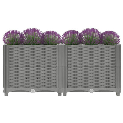 vidaXL Jardinière surélevée 80x40x38 cm Polypropylène