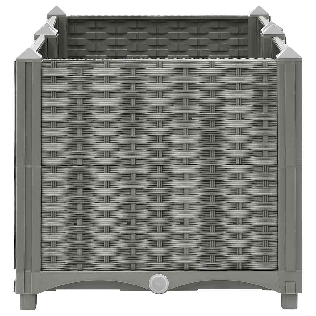 vidaXL Jardinière surélevée 80x40x38 cm Polypropylène