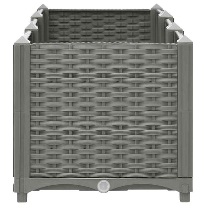 vidaXL Carré potager 120x40x38 cm en polypropylène