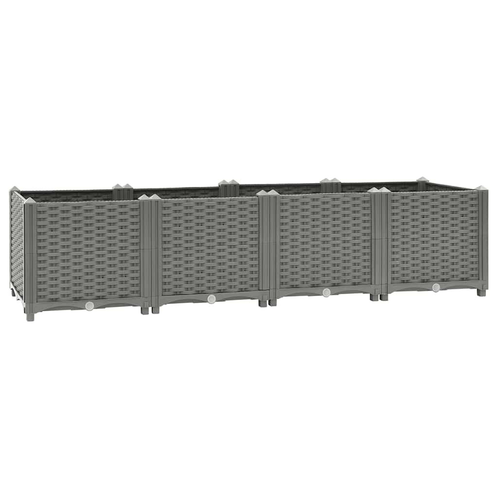 vidaXL Jardinière surélevée 160x40x38 cm Polypropylène
