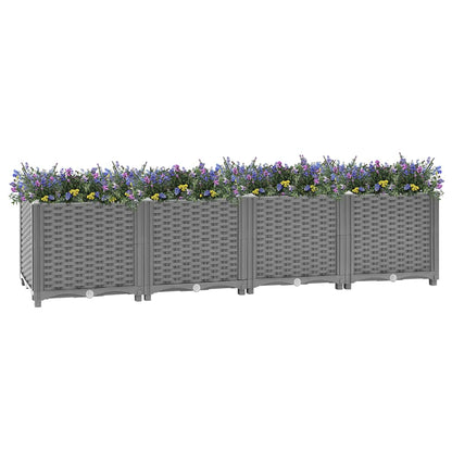 vidaXL Jardinière surélevée 160x40x38 cm Polypropylène