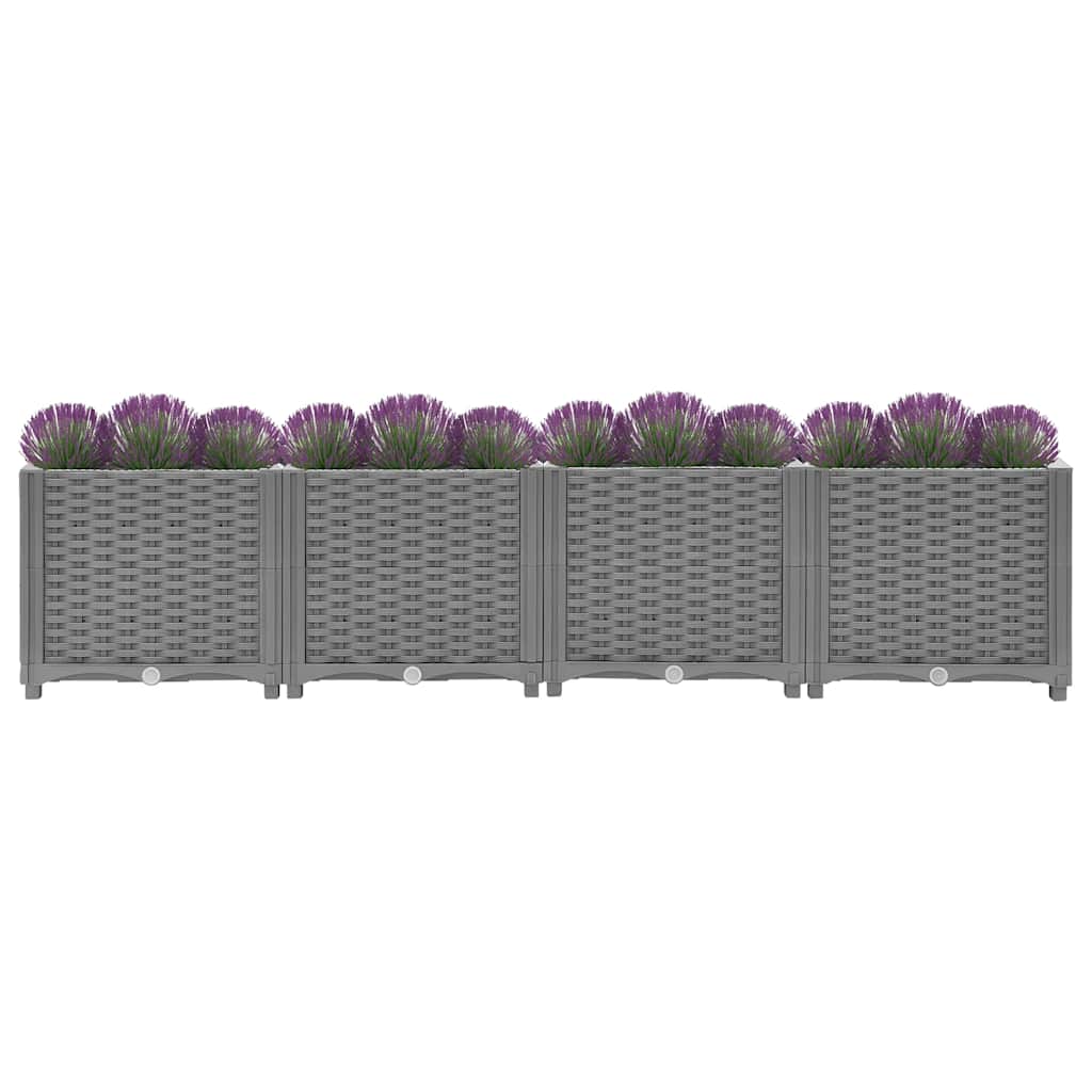 vidaXL Jardinière surélevée 160x40x38 cm Polypropylène