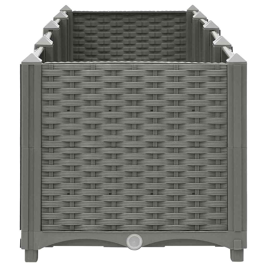 vidaXL Jardinière surélevée 160x40x38 cm Polypropylène