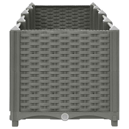 vidaXL Jardinière surélevée 160x40x38 cm Polypropylène