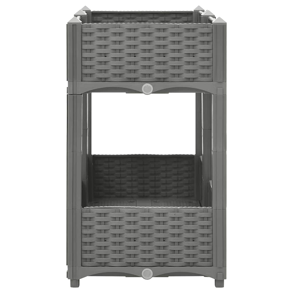 vidaXL Carré potager 80x40x71 cm Polypropylène