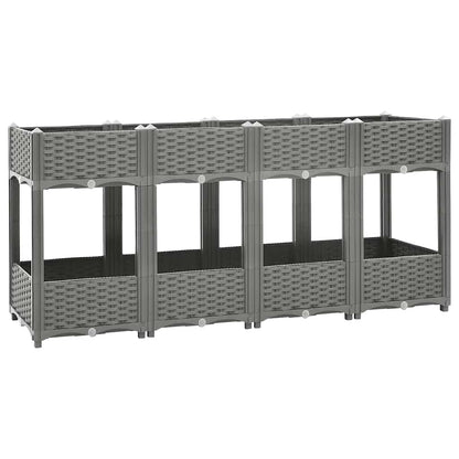 vidaXL Carré potager 160x40x71 cm Polypropylène