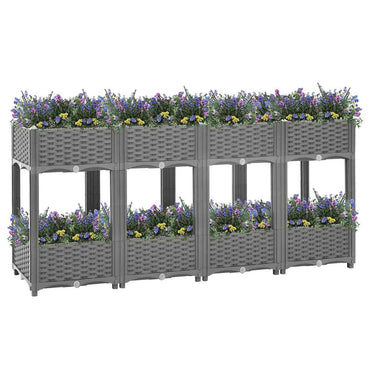 vidaXL Carré potager 160x40x71 cm Polypropylène