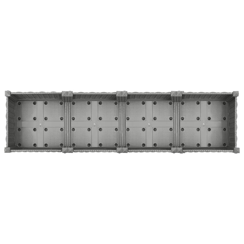 vidaXL Carré potager 160x40x71 cm Polypropylène