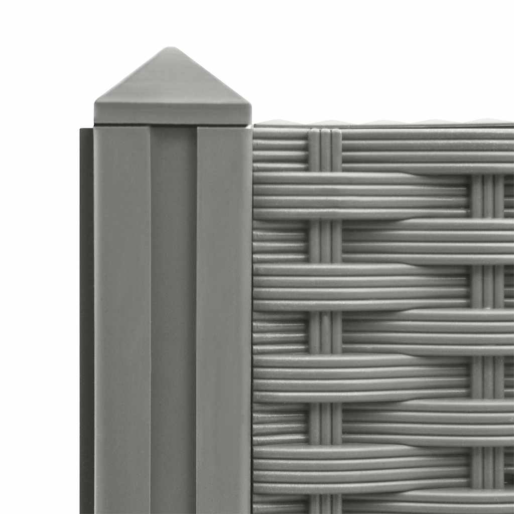 vidaXL Carré potager 80x80x38 cm en polypropylène