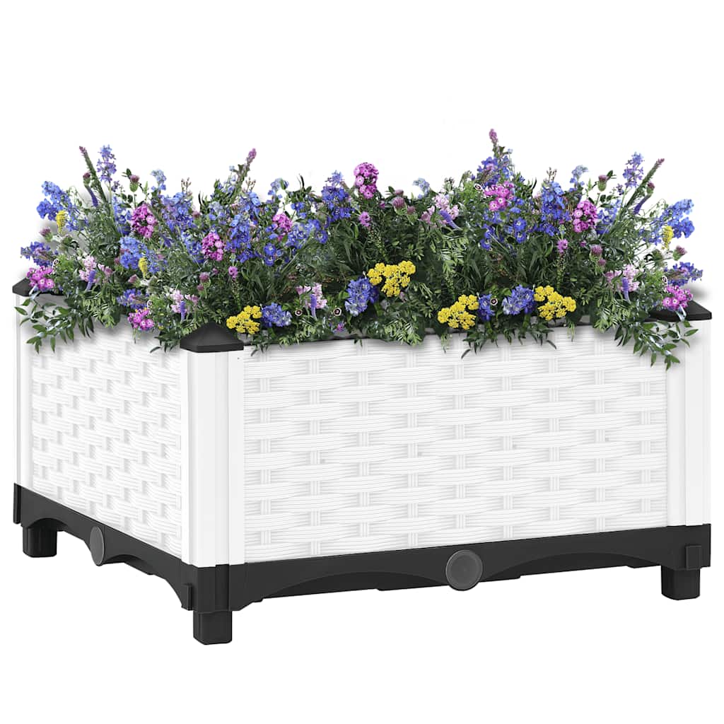 vidaXL Carré potager 40x40x23 cm en polypropylène